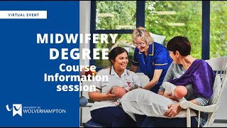 Midwifery course information  University of Wolverhampton [upl. by Buckler]