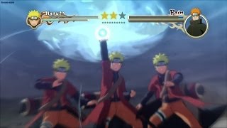 Naruto Shippuden Ultimate Ninja Storm 2 HD  Sage Naruto Vs Pain Story Mode [upl. by Alyda557]