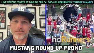 2024 TF  Mustang Roundup Track amp Field Invite Streaming Feb 24 [upl. by Asehr]