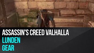 Assassins Creed Valhalla  Lunden  Gear [upl. by Ecnedurp]