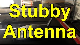 HOW TO Install Stubby Jr Antenna on a 20152022 ColoradoCanyon EASY [upl. by Sumerlin]