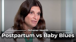 Differences Between Postpartum Depression and “Baby Blues” [upl. by Maryn]