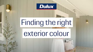 Finding the right exterior colour  Three Birds Renovations  Dulux [upl. by Pussej]