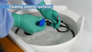 Endoscopy Reprocessing Tutorial STEP 2  Cleaning [upl. by Enos]