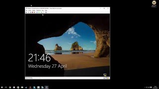 How to setup a HyperV virtual machine on Windows 10 [upl. by Cesare950]