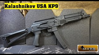 Kalashnikov KP9 9mm AK Review [upl. by Latnahc]