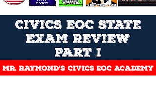 Civics EOC State Exam Review Part I amp Florida Civic Literacy Exam [upl. by Gardell]