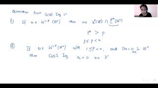 Sobolev Inequalities [upl. by Anileuqcaj]