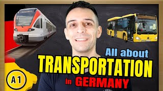 Transport in Germany  Die Verkehrsmittel in Deutschland [upl. by Ellednek]