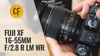 Fuji XF 1655mm f28 R LM WR lens review with samples [upl. by Betthel]