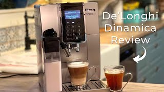 De’Longhi Dinamica Automatic Espresso Machine Review [upl. by Aeki]