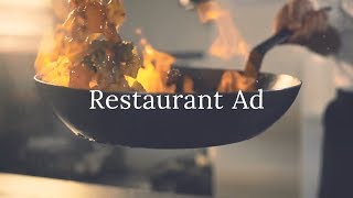 Restaurant Ad Video Template Editable [upl. by Leiand]