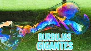 HAZ BURBUJAS GIGANTES Experimento con solo 3 INGREDIENTES  Tutoriales Belen [upl. by Good480]