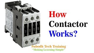 How Contactor Works  Inside View and Explanation [upl. by Mathre586]