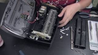 Crosscut Paper Shredder Teardown and Repair [upl. by Rawlinson]