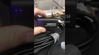 DEPSTECH WiFi Endoscope Review model WF010020 [upl. by Lirret]