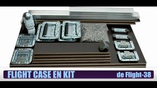 EXEMPLE DE MONTAGE KIT FLIGHT CASE [upl. by Aekin]