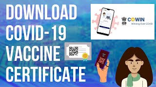 How to Download COVID19 Vaccine Certificate Using CoWIN Website on Mobile [upl. by Egon]