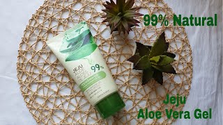 Jeju Aloe Vera Gel  The Face Shop  Review [upl. by Atinauj]