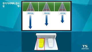 운전적성정밀검사 방법  정지거리예측검사 [upl. by Akinom]