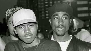 Nas Ft 2Pac Thugz Mansion NY [upl. by Emolas]