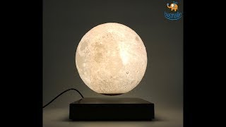 Levitating Moon Lamp  Magnetic Floating Moon Light  Bigsmallin [upl. by Lenssen]