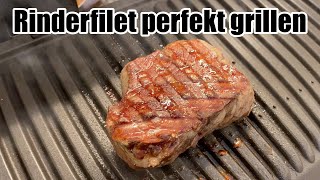 Rinderfilet perfekt grillen im OptiGrill [upl. by Eiclek]