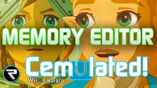 ZELDA BOTW Memory Editor for Cemu [upl. by Yecnahc]