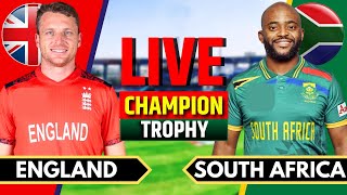 South Africa vs England Match 11  Live Cricket Match Today  SA vs ENG  Champions Trophy [upl. by Mosora471]