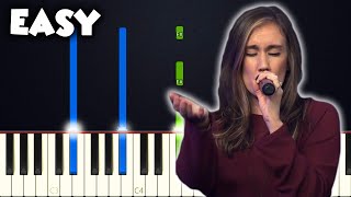 Yeshua  Jesus Image  EASY PIANO TUTORIAL  SHEET MUSIC by Betacustic [upl. by Gombosi]