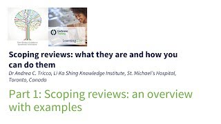 Scoping reviews an overview with examples [upl. by Floria940]