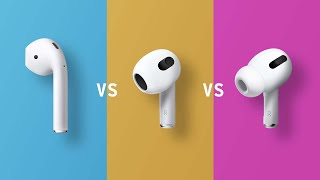 Airpods Comparison Which One Is Right For YOU [upl. by Dleifyar117]