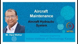 Lecture 03 Aircraft Hydraulic System [upl. by Ynahpets]