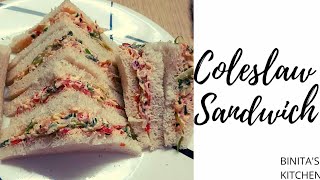 Coleslaw Sandwich Recipe [upl. by Des]