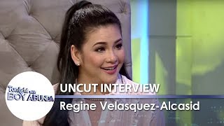 TWBA Uncut Interview Regine VelasquezAlcasid [upl. by Anemolihp]