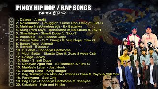 NEW OPM 2019 Non Stop Pinoy Hip HopRap Songs Pinoy Rappers 🎤🎶 🎶 [upl. by Monto]