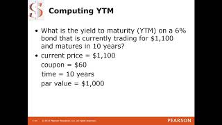 Yield to Maturity YTM Calculation [upl. by Cleti]