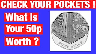 What is my 50p coin worth Rare and Valuable 50p Coins that are worth more money than you think [upl. by Assilem502]