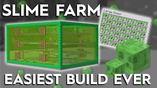 Minecraft Slime Farm  How to Find Slime Chunks Tutorial [upl. by Ecnesse203]