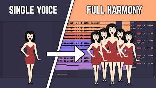 Create HUGE Vocal Harmonies From JUST ONE VOICE [upl. by Adnalay]