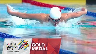 Swimming Finals Womens 400m individual medley  29th SEA Games 2017 [upl. by Ilyssa]