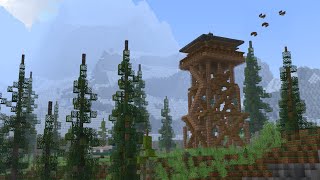 The Fire Tower  Minecraft Survival [upl. by Ysus]